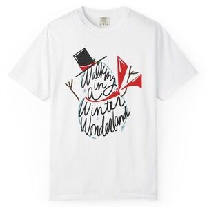 Comfort Colors White Winter Wonderland Tee